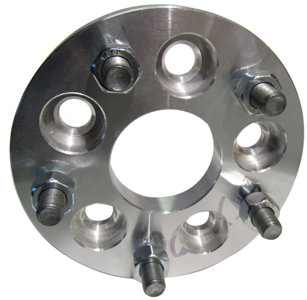 5x108 / 5x4.25 to 5x127 / 5x5 Wheel Adapters 1" Thick 14x1.5 Studs 63.4 Bore x4