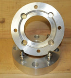 4x137 to 4x110 US Wheel Adapters 1.25" Thick 110mm Hub Bore 10x1.25 Lug Studs x2