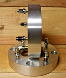 4x137 to 4x110 US Wheel Adapters 1.25" Thick 110mm Hub Bore 10x1.25 Lug Studs x2