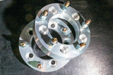 5x150 to 5x5.5 (139.7) / 110mm US Billet Wheel Adapters 2.5" Thick 14x1.5 Studs x 2